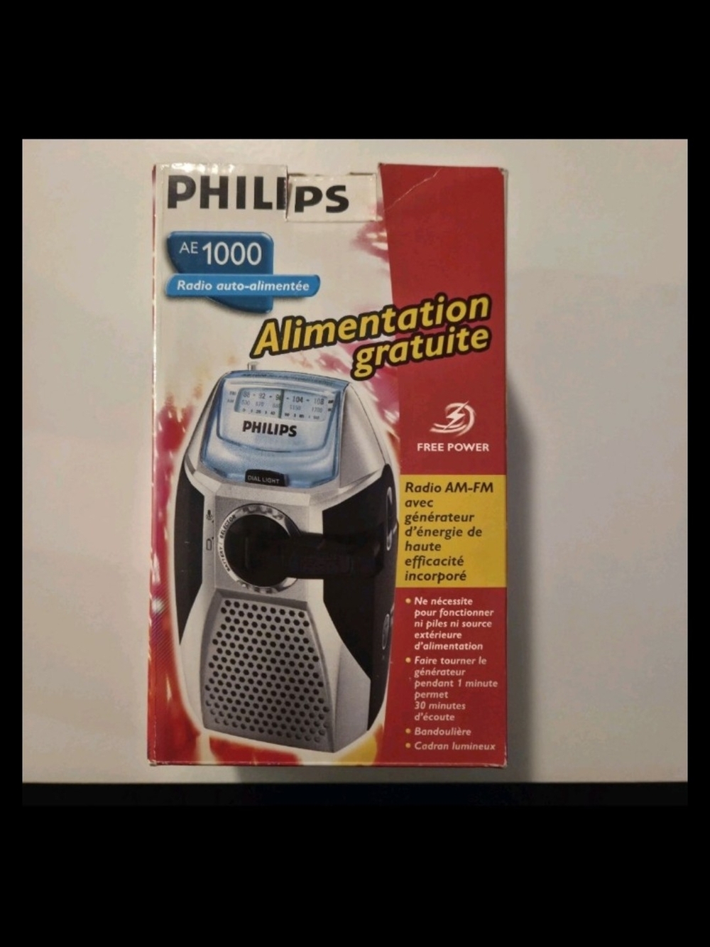 Philips Portable AM-FM Radio New Old Stalk - Picture 4 of 5